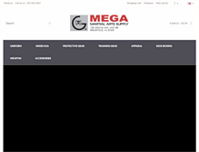 Tablet Screenshot of megamartialartsusa.com
